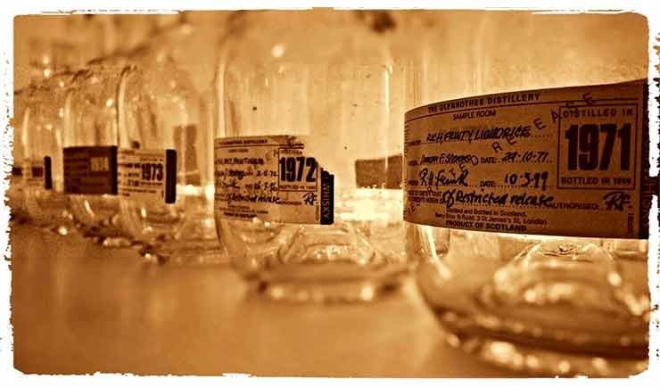 destilados escoceses de reserva