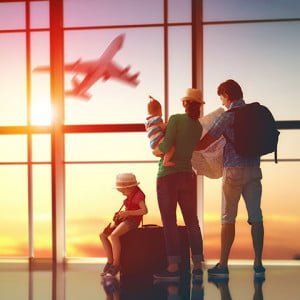 viajar en familia